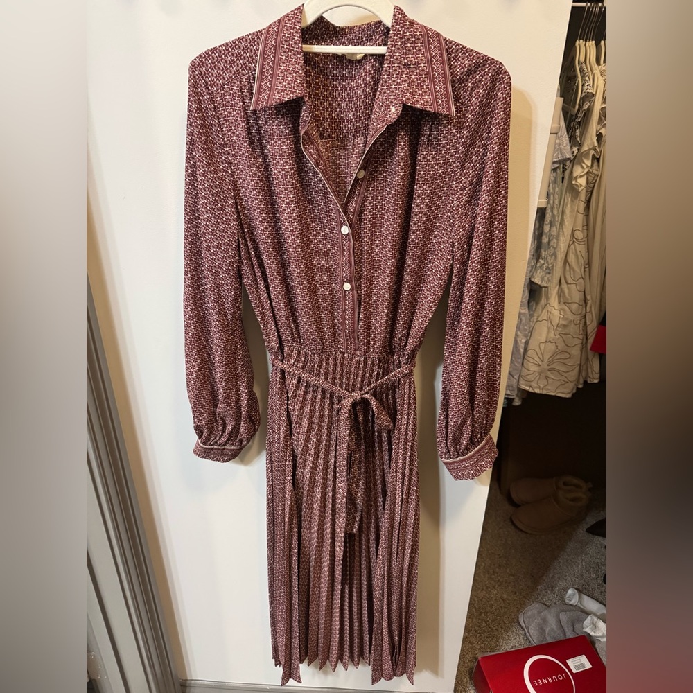 Max Studio - Long Sleeve Shirtdress